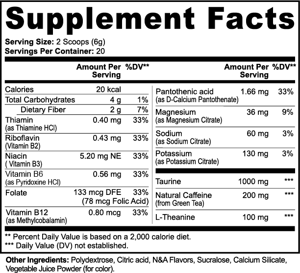 Energy Powder (Yuzu Flavor) ROXELIRUM®