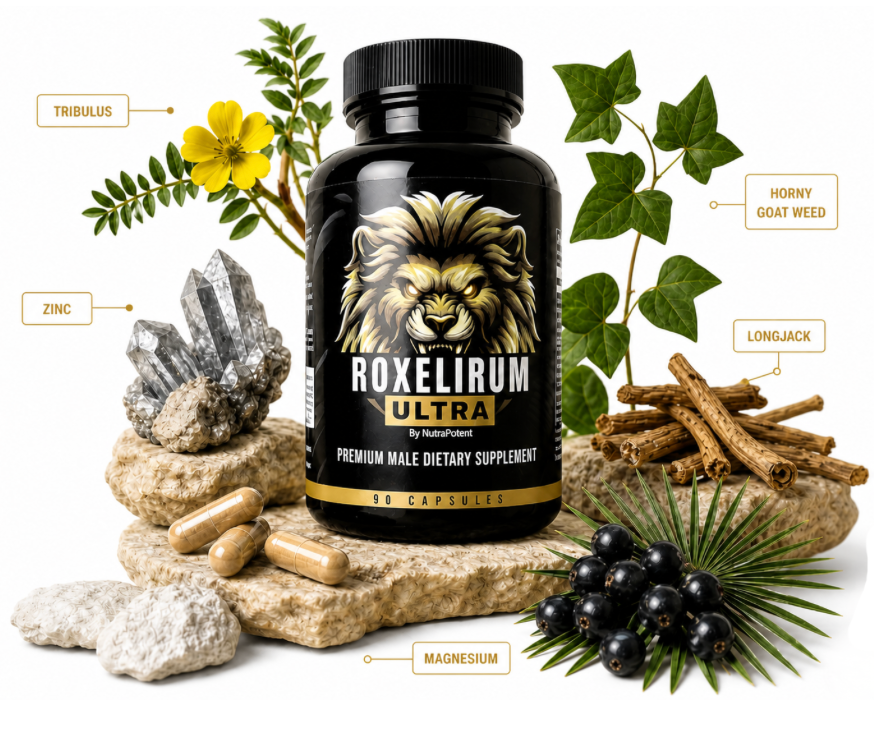 Roxelirum Ultra supplement visuals